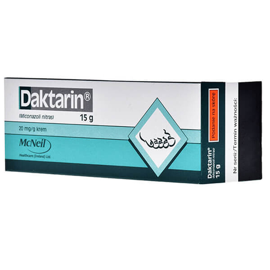 Daktarin 20 mg/g, Creme, 15 g