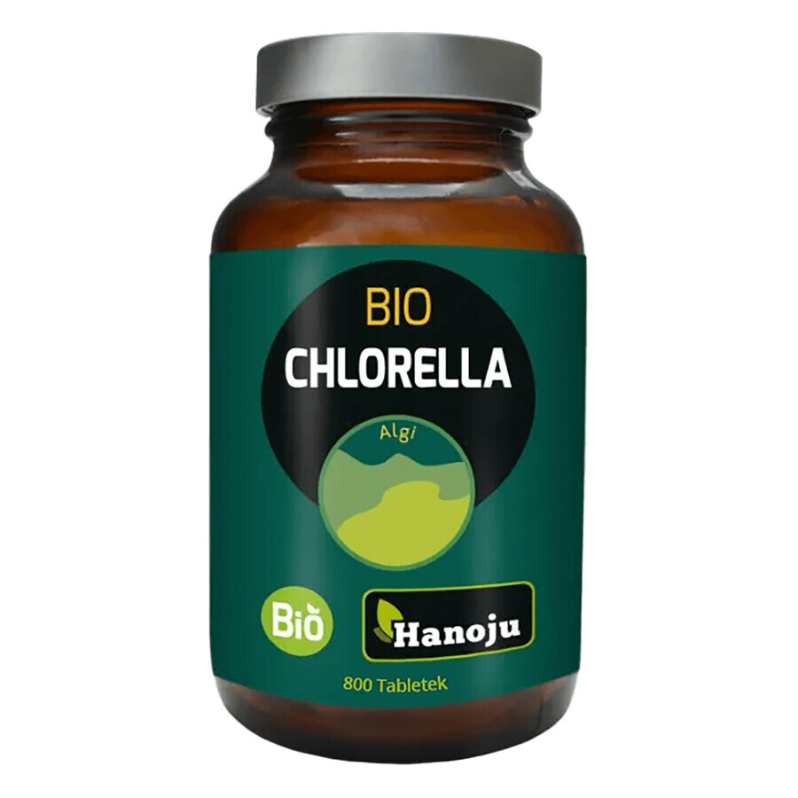 Hanoju Chlorella Bio, 800 Tabletten