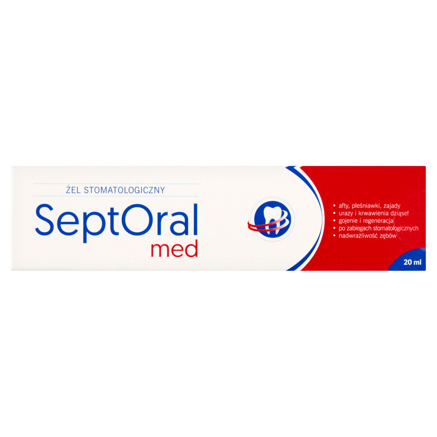 SeptOral Med, Zahngel, 20 ml