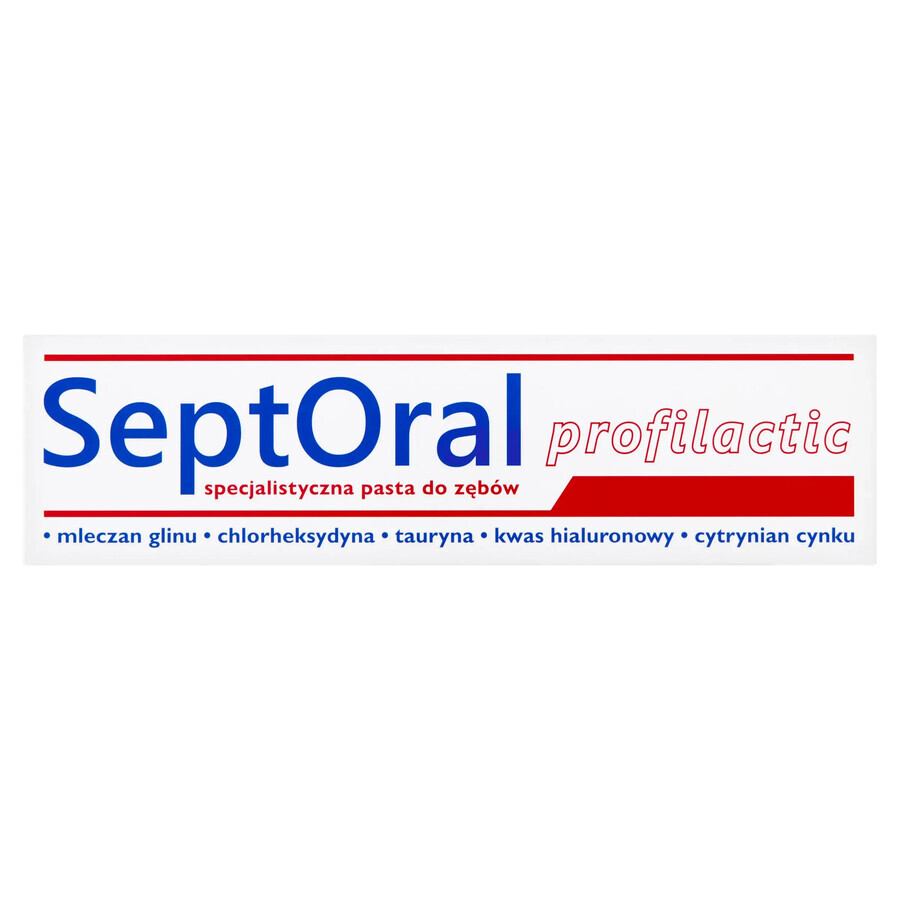 SeptOral Profilactic, pasta dentífrica, 100 ml