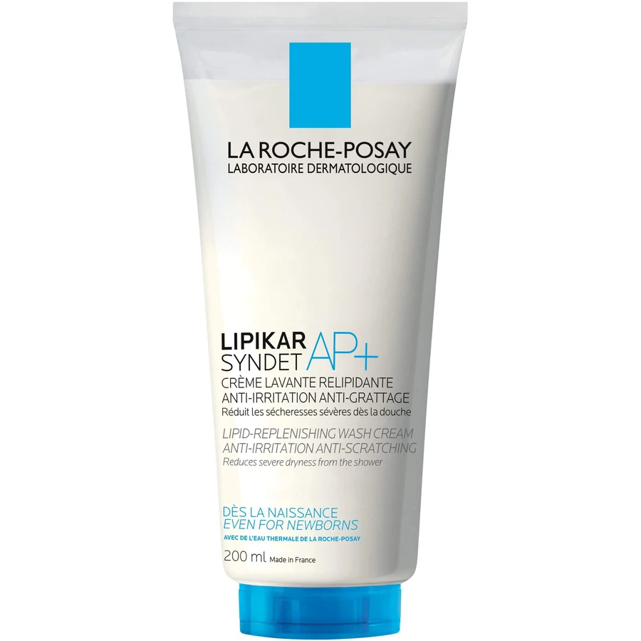 La Roche-Posay Lipikar Syndet AP+, ultradelikatny krem myjący do ciała, 200 ml: ceny i cechy