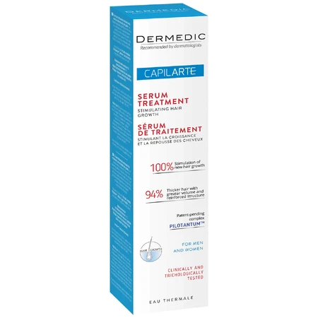Dermedic Capilarte, serum kuracja stymulująca wzrost włosów, dla kobiet i mężczyzn, 150 ml: ceny i cechy