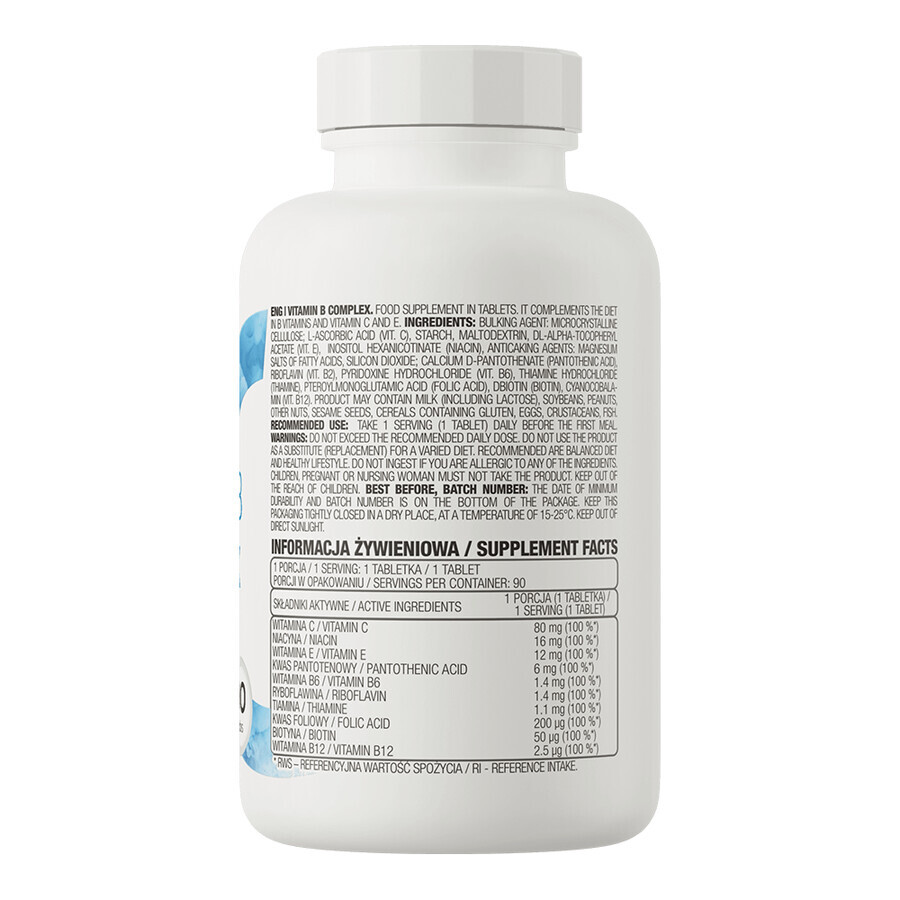 OstroVit Vitamin-B-Komplex, 90 Tabletten