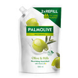 Palmolive, jabón líquido, leche y aceitunas, recambio, 500 ml