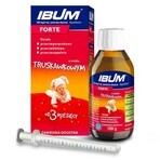 Ibum Forte 200 mg/ 5 ml, sospensione orale per bambini a partire da 3 mesi, gusto fragola, 100 g