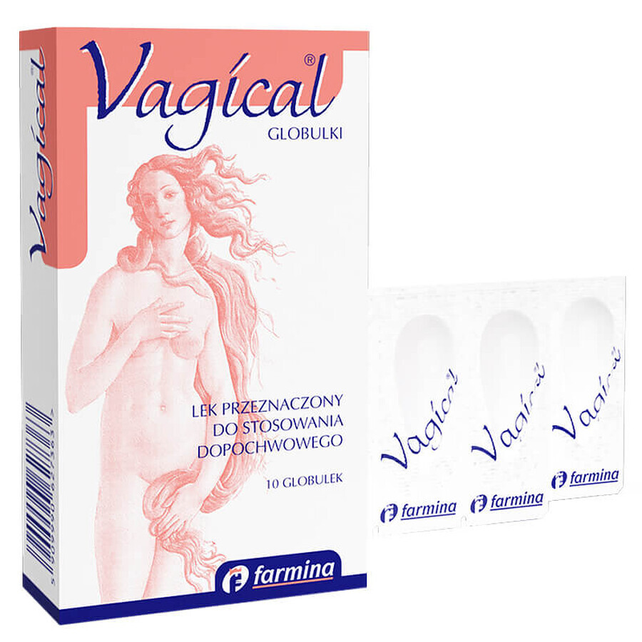 Vagical, Vaginalkügelchen, 10 Einheiten