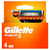 Gillette Fusion Manual, cartușe de schimb, 4 bucăți