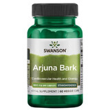 Swanson Arjuna Bark, Snapdragon, 60 Vegetarian Capsules