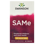 Swanson SAMe 200 mg, 60 tablets