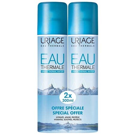 Uriage Eau Thermale, Thermalwasser, 2 x 300 ml