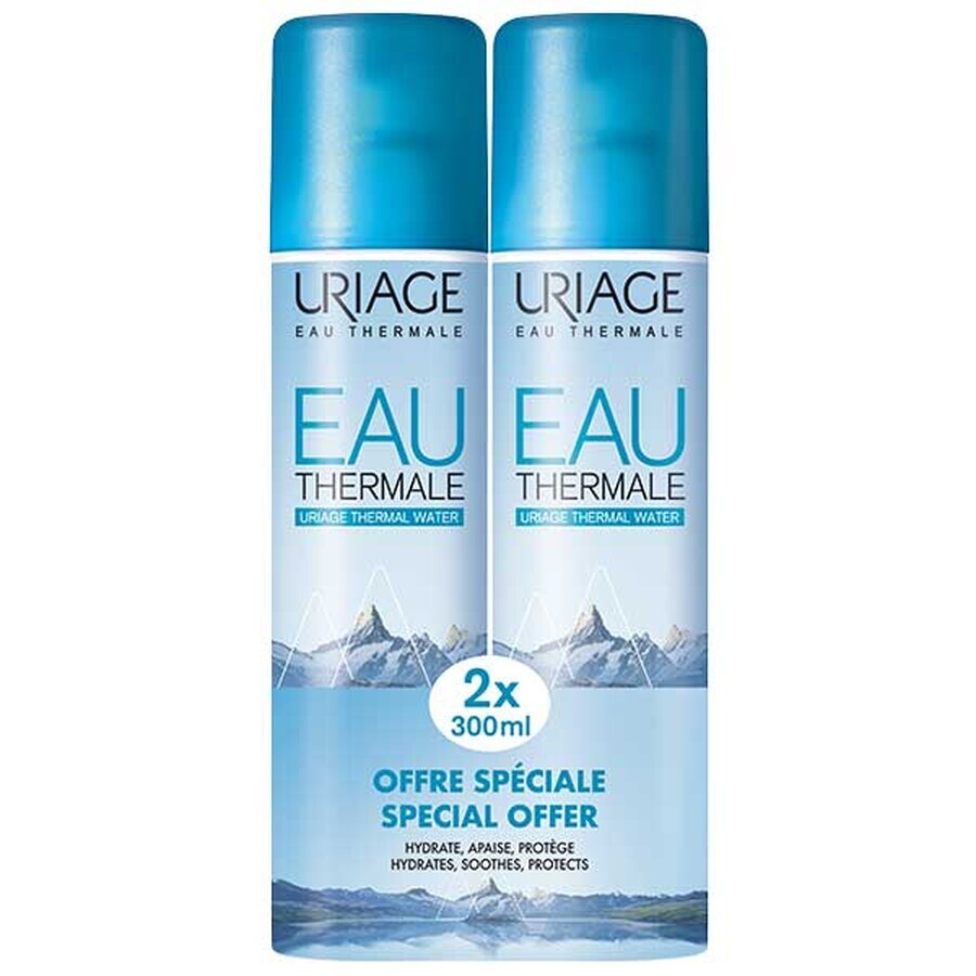 Uriage Eau Thermale, Thermalwasser, 2 x 300 ml