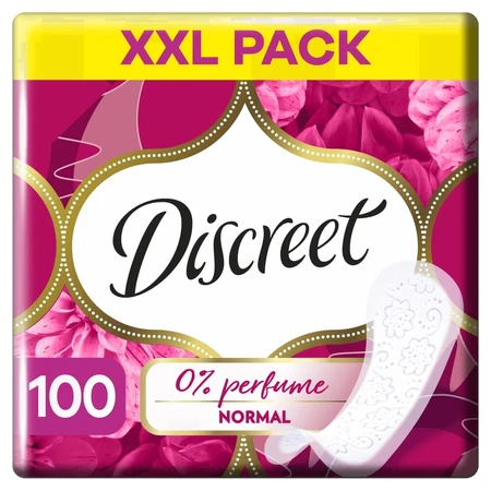Diskrete Damenbinden, Normal, ohne Parfüm, 100 Stück