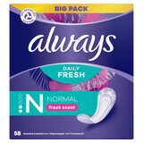 Always Dailies Fresh Protect, Damenbinden, Normal, 58 Stück