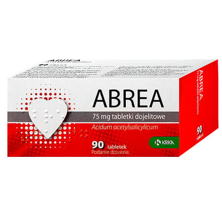 Abrea 75 mg, 90 comprimate enterale