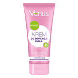 Venus, crema depilatoria corporal, aloe calmante, 150 ml