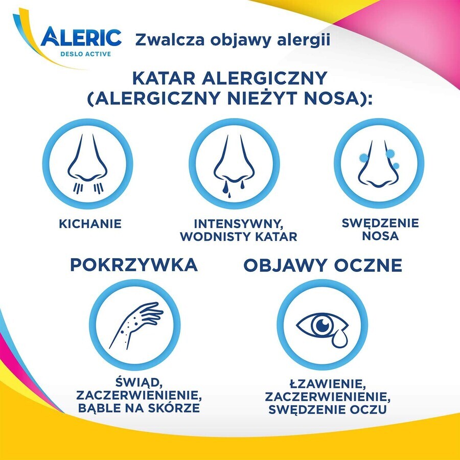 Aleric Deslo Active 2,5 mg, 10 comprimate cu dezintegrare orală