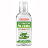 CleanHands, antibakterielles Handgel mit Aloe vera und Provitamin B5, 50 ml