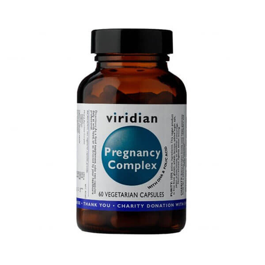 Viridian, Complejo Embarazo, Mujer embarazada, 60 cápsulas