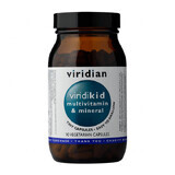 Viridian Viridikid Multivitamins and minerals, vitamins and minerals for children, 90 capsules