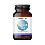 Viridian, Vitamin E 330 mg, 30 capsules