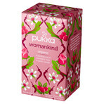 Pukka Womankind Organic té de frutas y hierbas, arándano y rosa, aromatizado, 1,5 gx 20 sobres