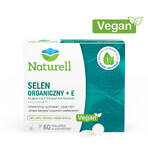 Naturell Organisch Selenium + E, 60 kauwtabletten