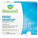 Naturell Organic potassium, 100 tablets