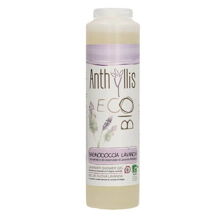 Anthyllis EcoBio, loțiune de duș cu extract de lavandă, 250 ml