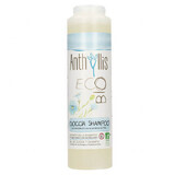 Anthyllis EcoBio 2 in 1 shampoo and shower lotion with flax extract and rice protein, 250 ml