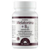 Dr. Jacob's Melatonin + B12 Complex, 60 tablets