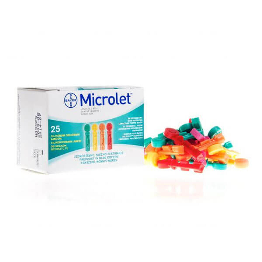 Microlet, Lanzetten, 25 Stück