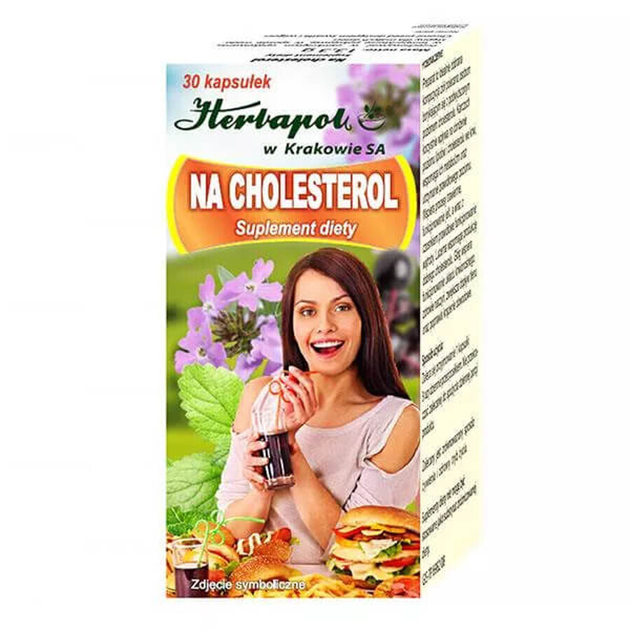 Herbapol Na Cholesterol, 30 capsules