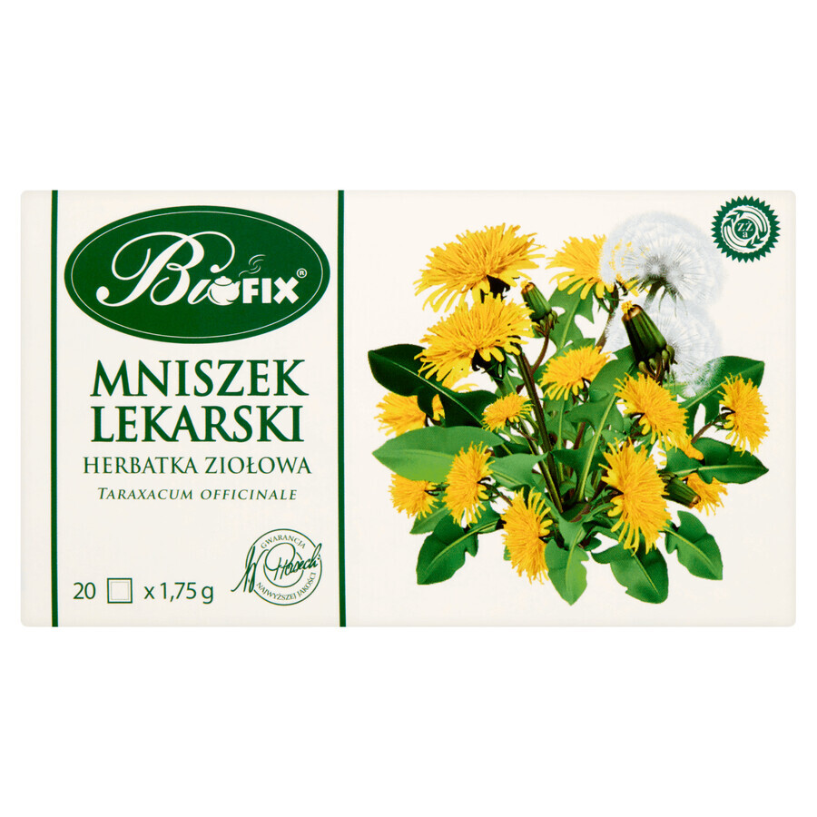 Bi Fix Löwenzahn, Kräutertee, 1,75 g x 20 Portionsbeutel