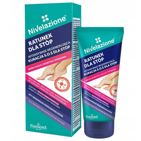 Farmona Nivelazione, SOS intensive regenerierende Behandlung für Füße, 50 ml