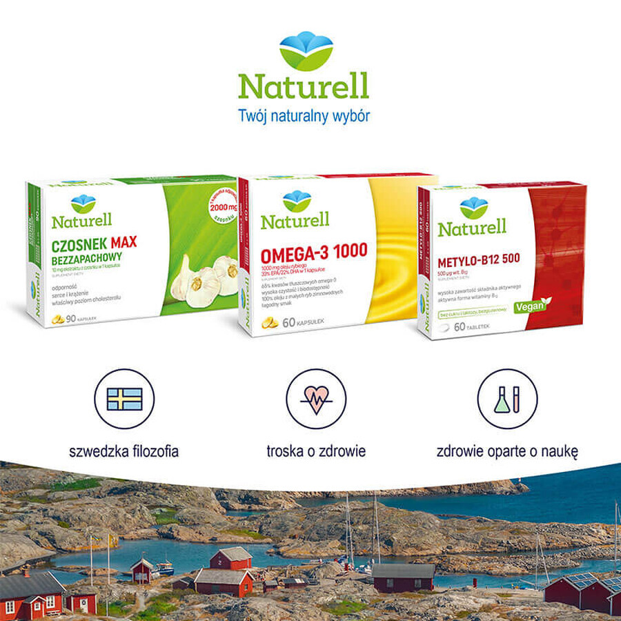 Naturell Vitamin D3 2000, 60 Kautabletten