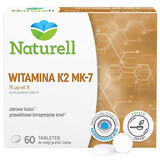 Naturell Vitamin K2 MK-7, Vitamin K 75 µg, 60 Kautabletten