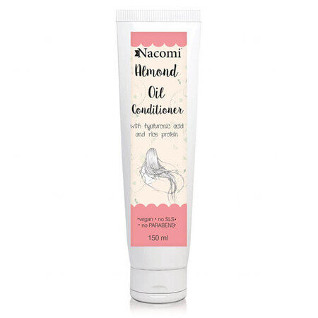 Nacomi, hydraterende haarconditioner met zoete amandelolie, 150 ml