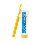 Oral hygiene kit for children 7-12 years (contains toothpaste, toothbrush and cotton bag), 50 ml, Buccotherm