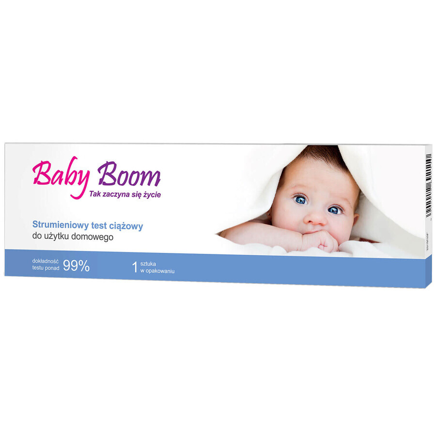 Baby Boom, jet zwangerschapstest, 1 st