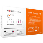 LabHome Syph-Check-1, test de sânge pentru detectarea anticorpilor T. pallidum, diagnosticul sifilisului, 1 buc