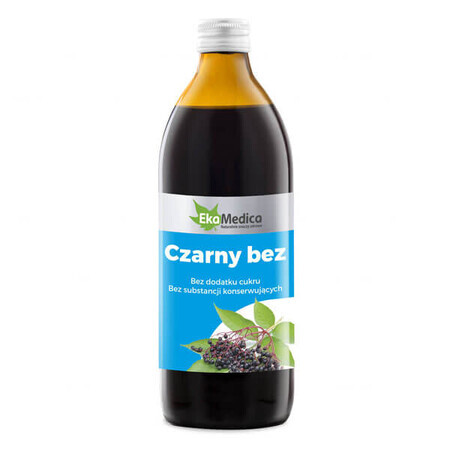 EkaMedica Sureau noir, jus, 500 ml