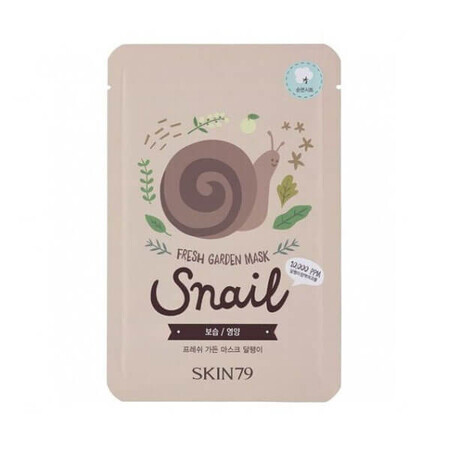 Skin79, Fresh Garden Snail, Schneckenschleimpflaster-Maske, 23 g