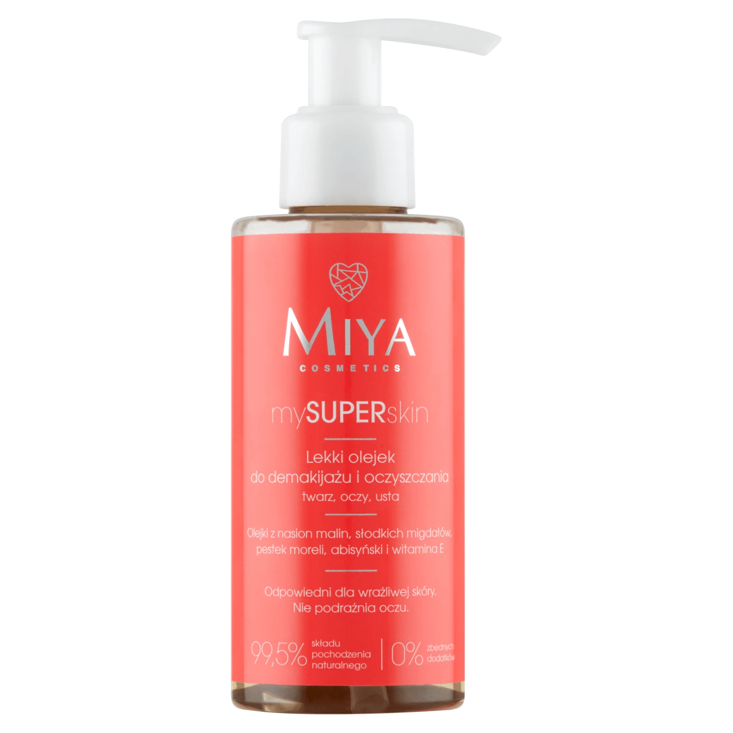 Miya mySUPERskin, leichtes Abschmink- und Reinigungsöl, Gesicht, Augen und Lippen, 140 ml