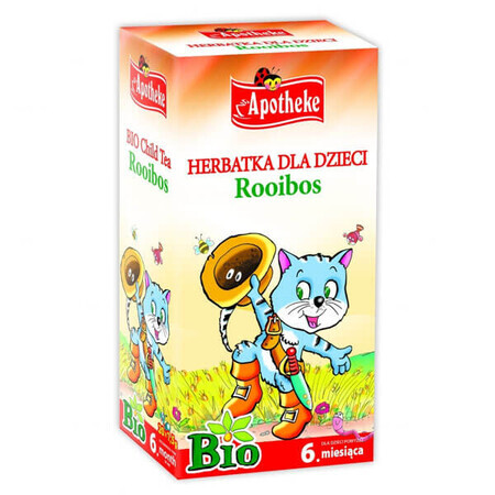 Apotheke Rooibos Bio, ein Tee für Babys ab 6 Monaten, 1,5 g x 20 Portionsbeutel