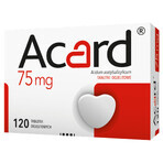 Acard 75 mg, 120 comprimidos gastrorresistentes