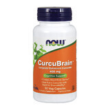 Now Foods CurcuBrain 400 mg, Kurkuma, 50 vegetarische Kapseln