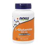 Now Foods, L-Glutamin, 500 mg, 120 Kapseln