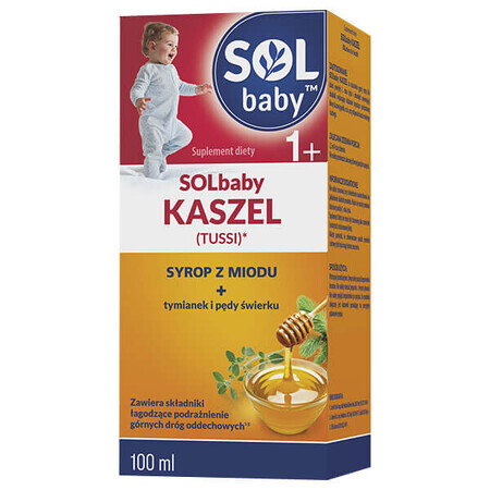 Solbaby Husten (Tussi), Sirup für Kinder ab 1 Jahr, 100 ml