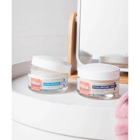 Mixa Hyalurogel, cremă hidratantă 24h, piele bogată, uscată și foarte uscată, 50 ml