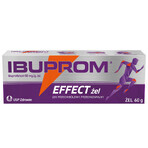 Effect Ibuprom 50 mg/g, gel, 60 g